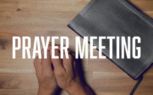 28th November: Open Prayer Meeting